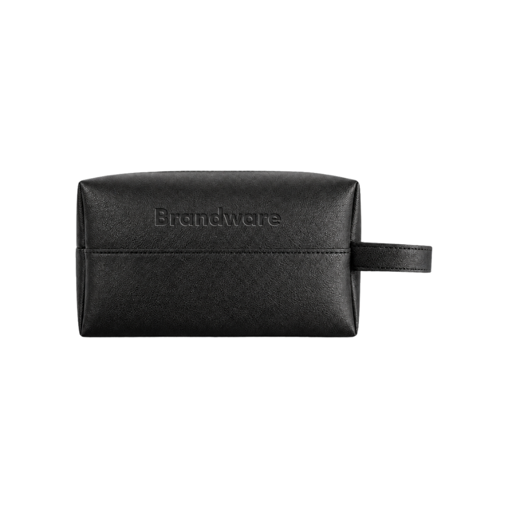 Leather Pouch with Handle