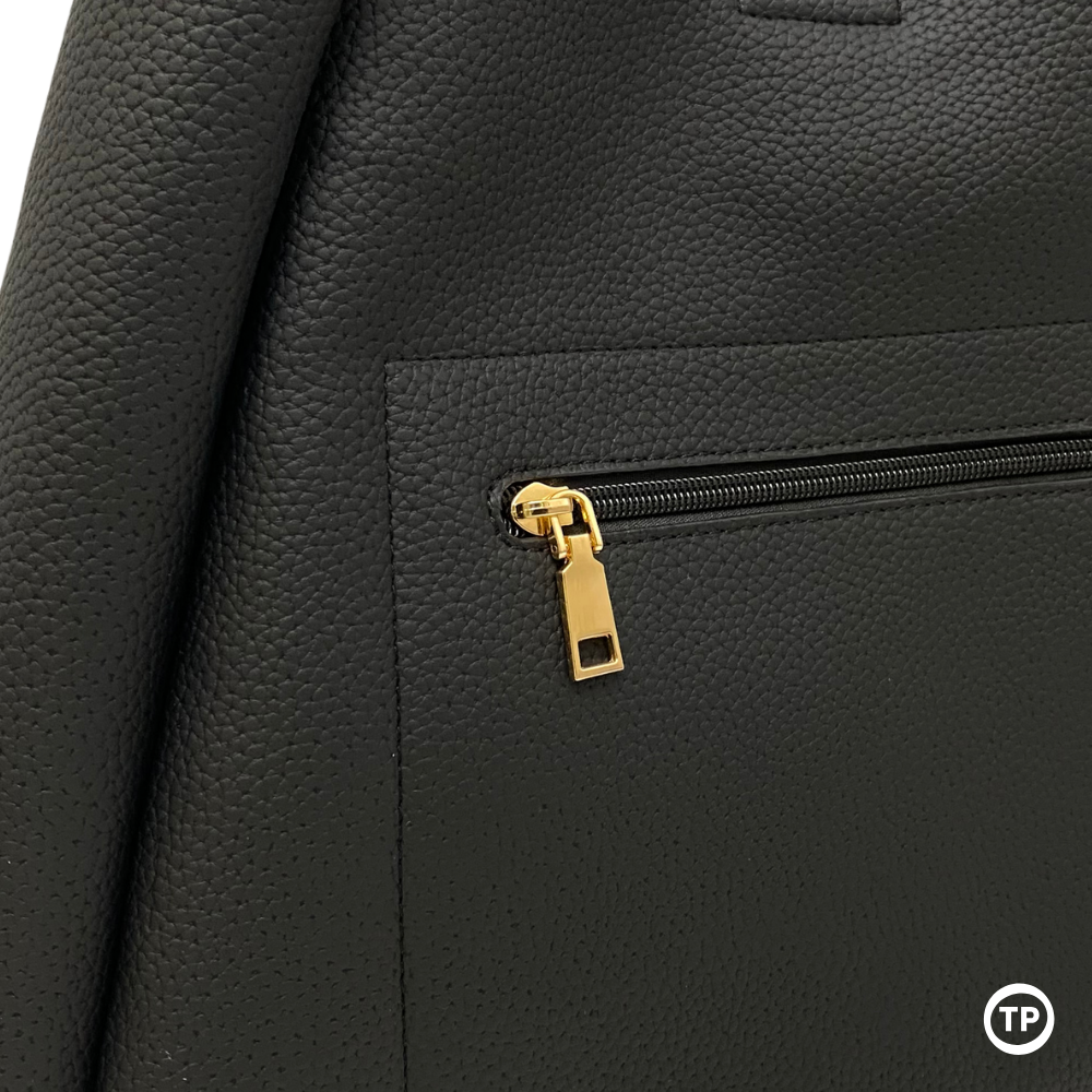 Pebbled Leather - Handbag