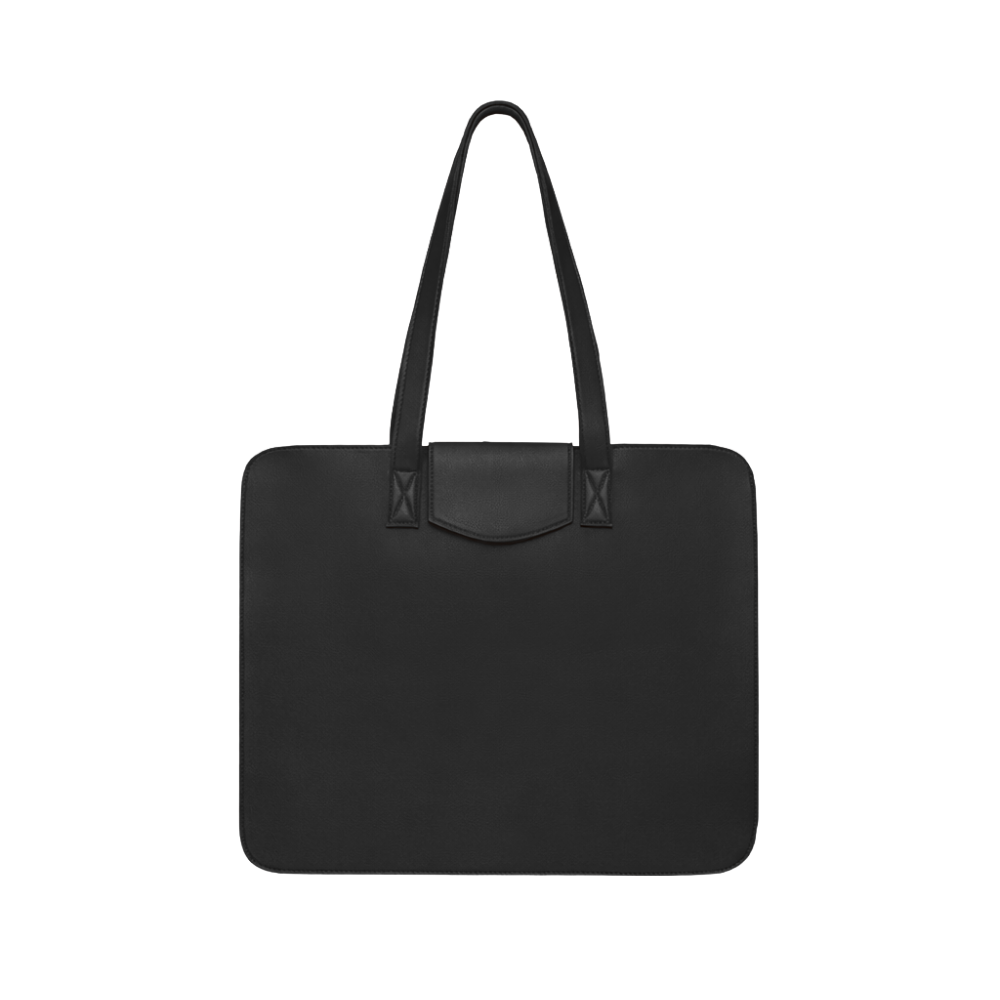 Custom Landscape Leather Tote Bag 2