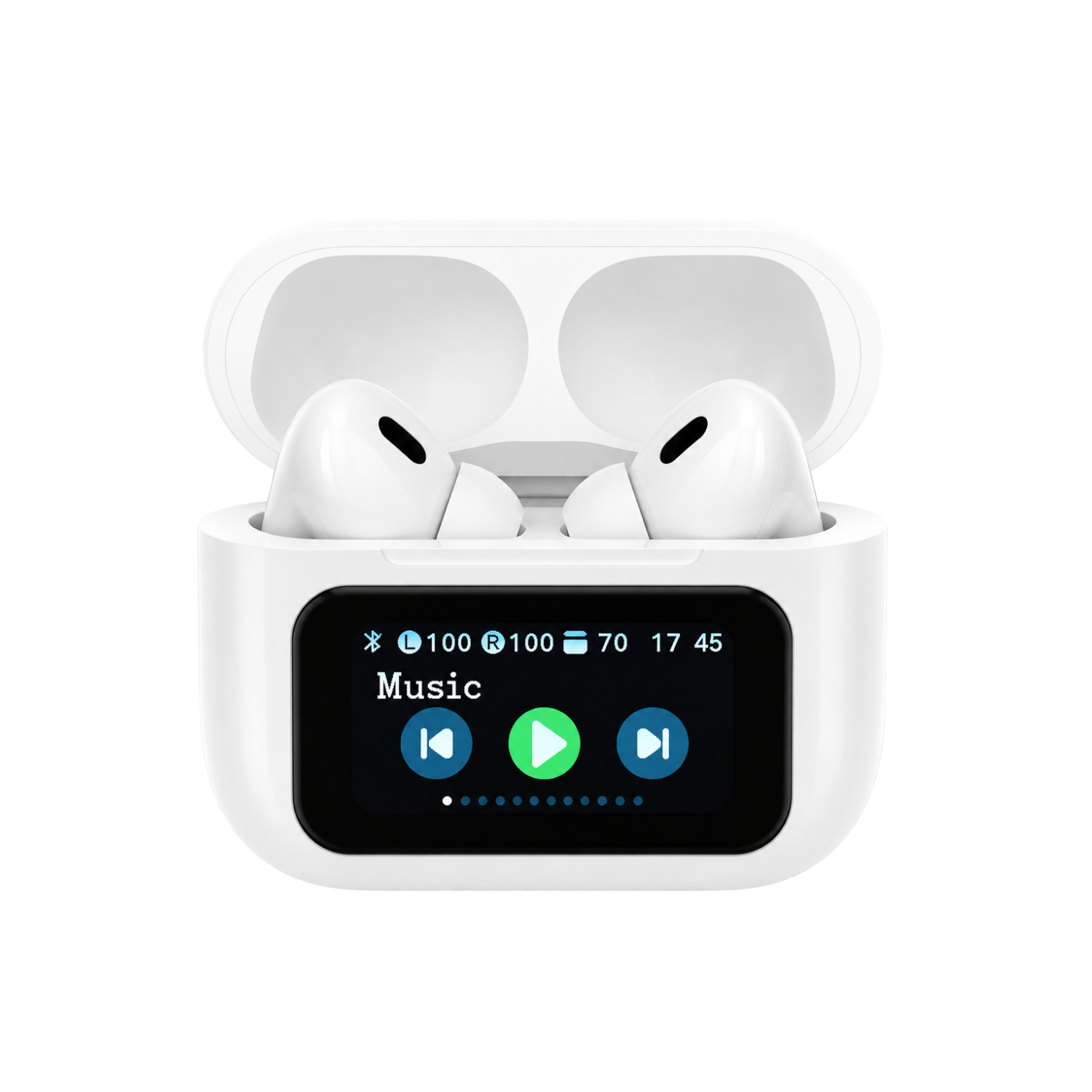 Smart Display Wireless Earbuds
