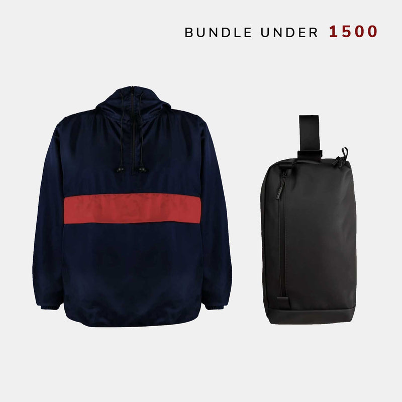 Windbreaker + Commuter Bag