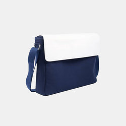 Denim Messenger Bag