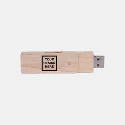 Custom Bamboo Flashdrive